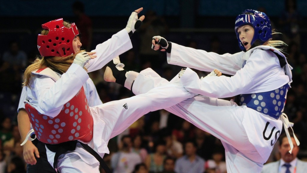 Taekwondo é uma arte marcial de origem coreana